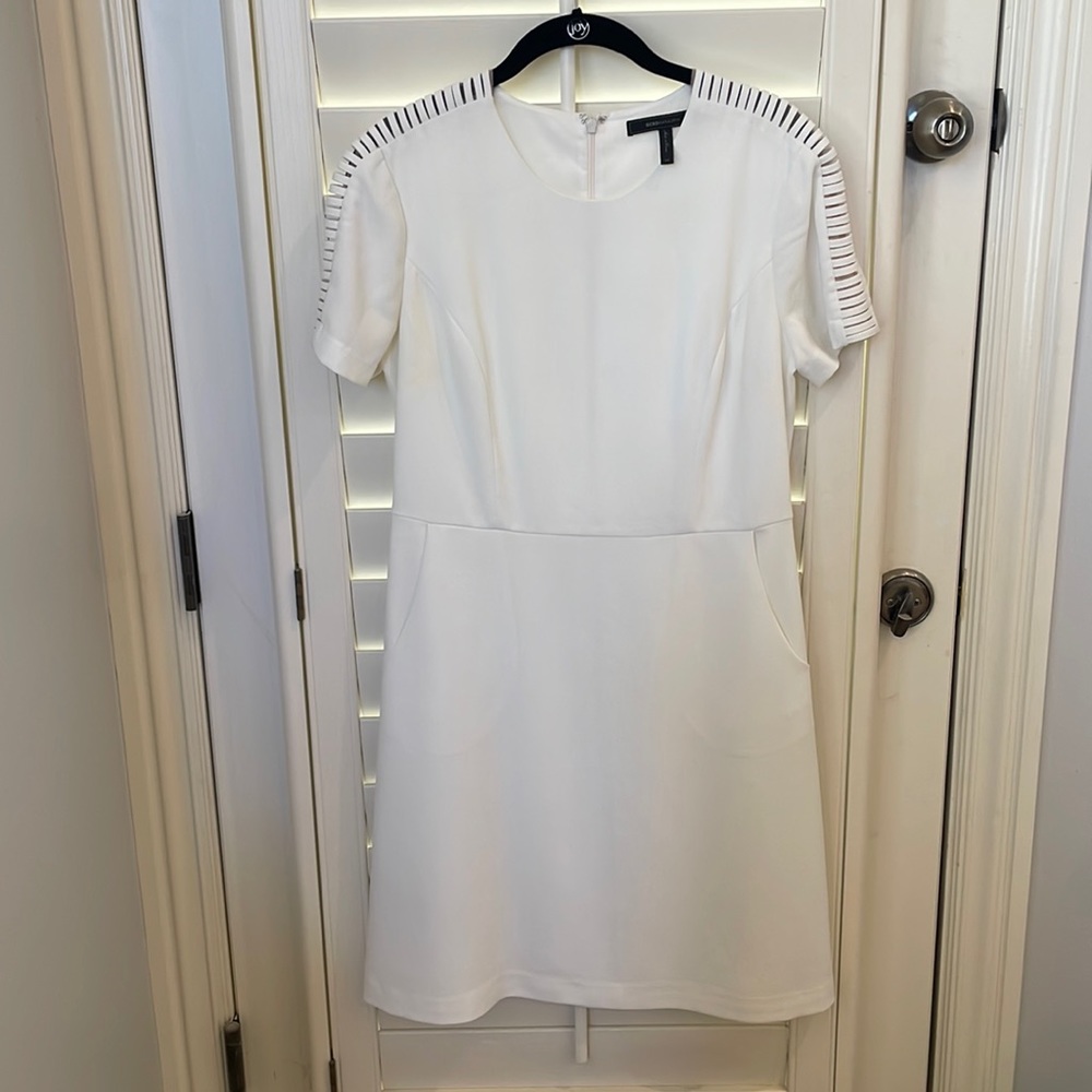 Ivory BCBG MaxAzria Shift Dress